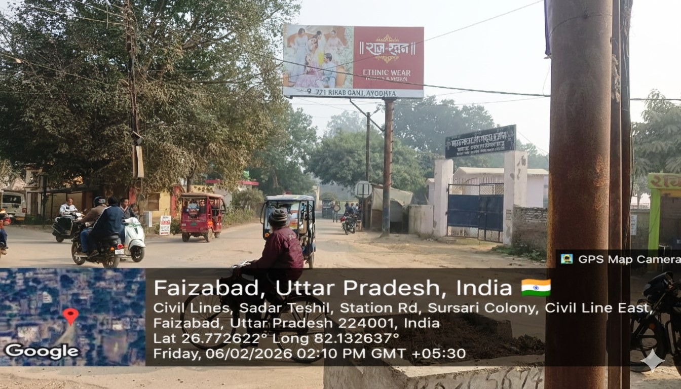 Faizabad hoarding